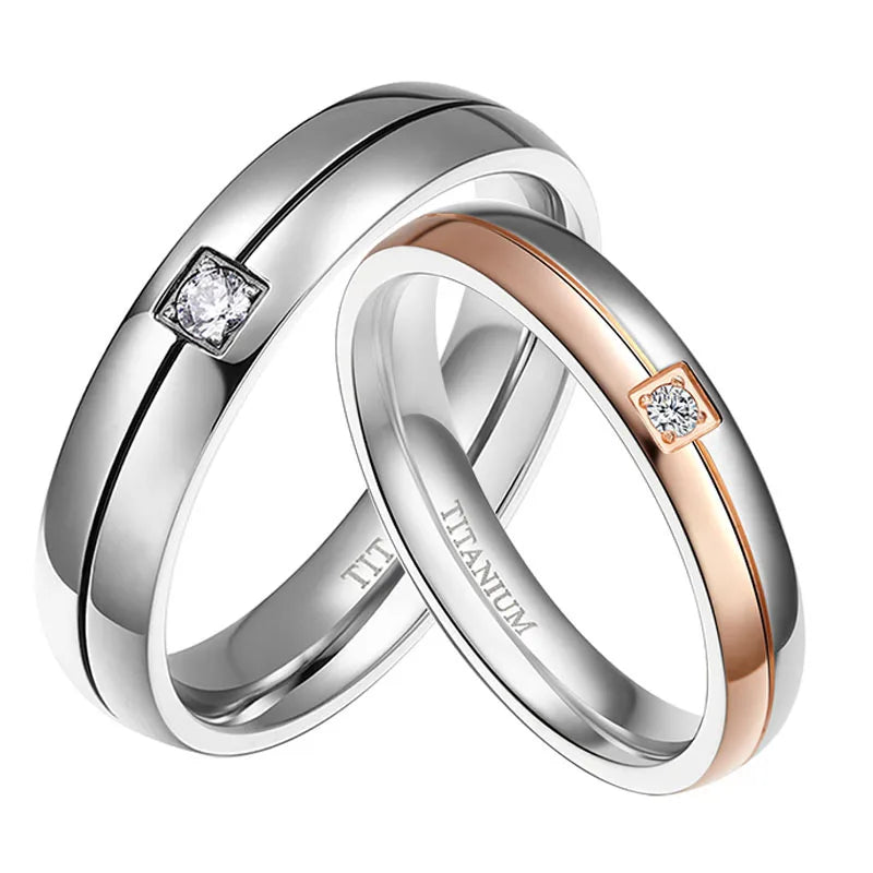 TUNGSTEN Women's Titanium Ring, a symbol of simplicity and romance in couple.