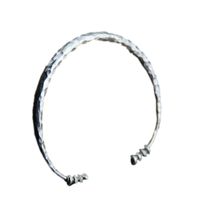 New handmade real silver bracelet for woman.