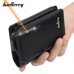 Men Wallets Name Engraving High Quality.