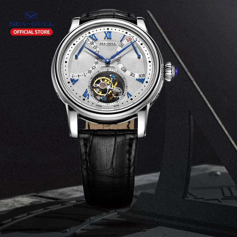 Seagull Tourbillon Watch Men's Automatic Mechanical