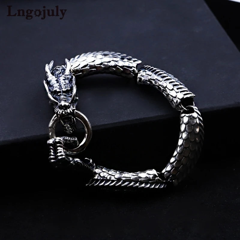 Men Bracelet Fine Jewelry 100% 925 Sterling Silver Bracelet.