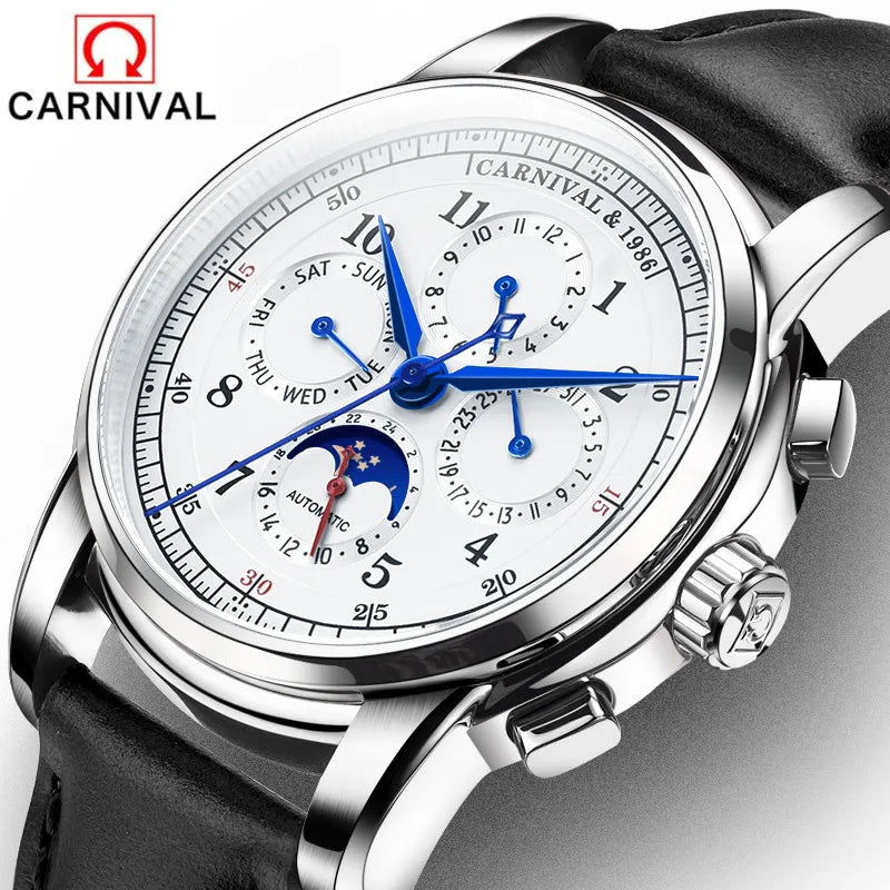 Carnival Brand Military Watch Fashion Luxury Waterproof.