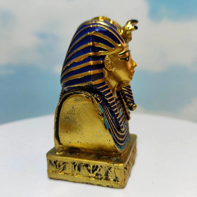 Vintage Egyptian Ancient Cleopatra Pharaoh Coffin