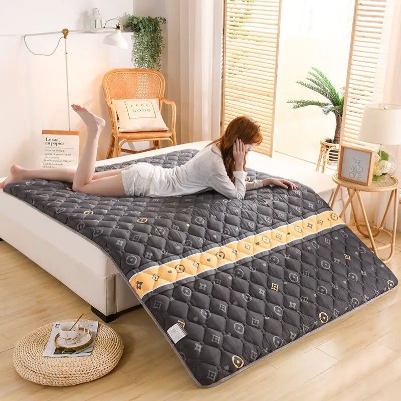 Tatami Mattress Soft Foldable Single Double Non-slip Folding Sleeping Mattresses Suitable For Dormitory Family Bed Mat Nap Pad