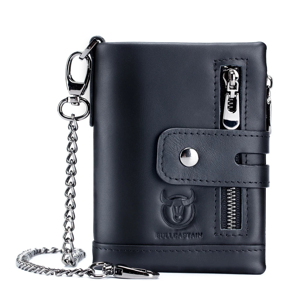 New Genuine Leather Men Wallet