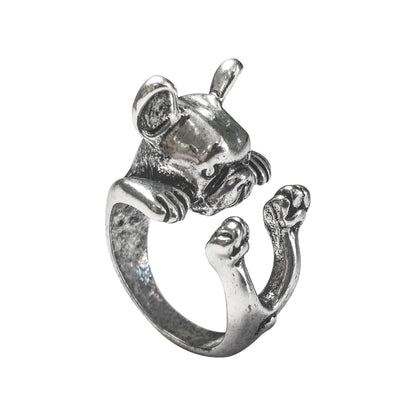 french bulldog Ring free size animal