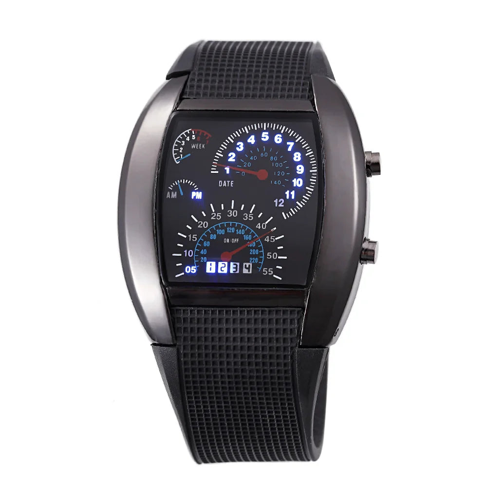 pop vogue casual digital led watch