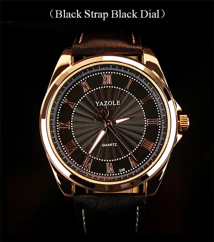 New Mens Watches Top Brand Luxury YAZOLE Fashion.