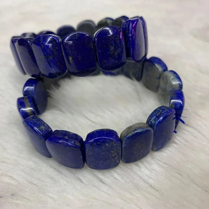 natural Lapis lazuli stone beads bracelet natural gemstone jewelry bangle for woman for man for gift wholesale !