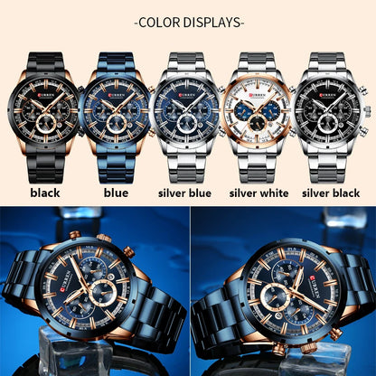 Masculino Hot Fashion Mens Watches Top Brand Luxury.