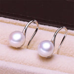 Fashion Pearl Earrings - Genuine Natural Freshwater.