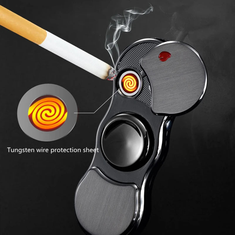 Creative USB Electric Lighter Cool LED.