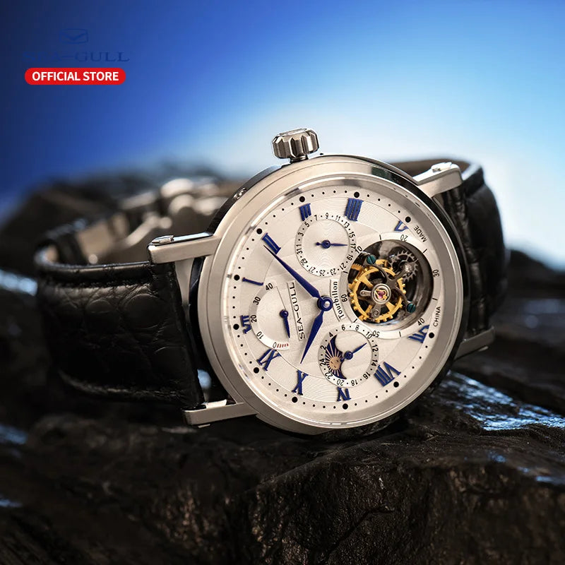 Seagull Tourbillon Watch Moon Phase Watch