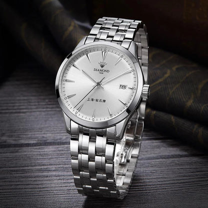 Shanghai Diamond Watch Automatic Mechanical Wristwatches.