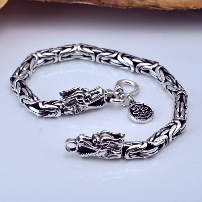 Pure Silver Bracelet for Men&