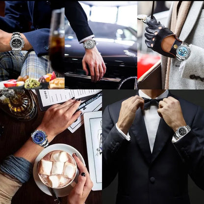 High end Automatic watches men luxury brand LOREO.