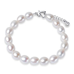 Real Pearl Bracelet AAAA Natural Freshwater Pearl Bangles