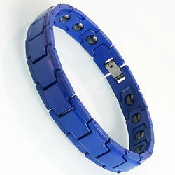 Blue Men's Sport Bracelets Energy Health.