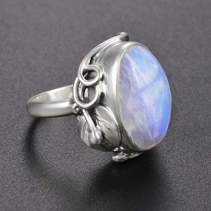 FRANK Natural Moonstone rings