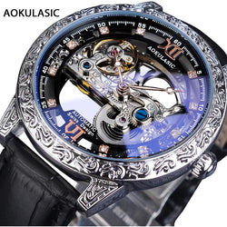 AOKULASIC Fashion Casual Men Automatic Mechanical.