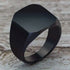 2021 Square Black Hero Ring: Stylish, Durable Men&