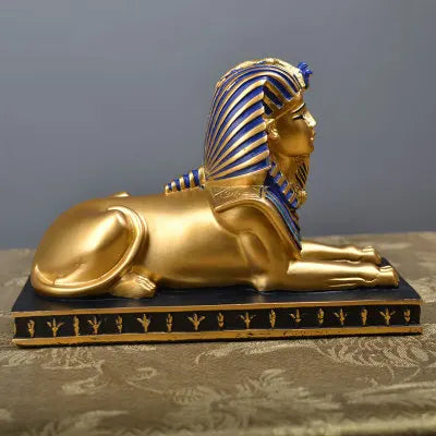 Sphinx car decoration, Egyptian souvenir sphinx sculpture