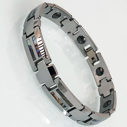 durable, health-enhancing men's cross bracelet.