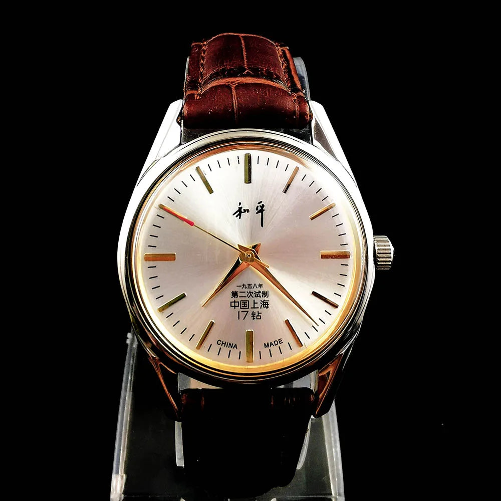 Fashion Shanghai Mechanical Watch Peace Memorial Men's Watch.