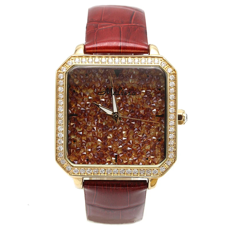 Alba Austria Crystal Luxury Women's Watch.