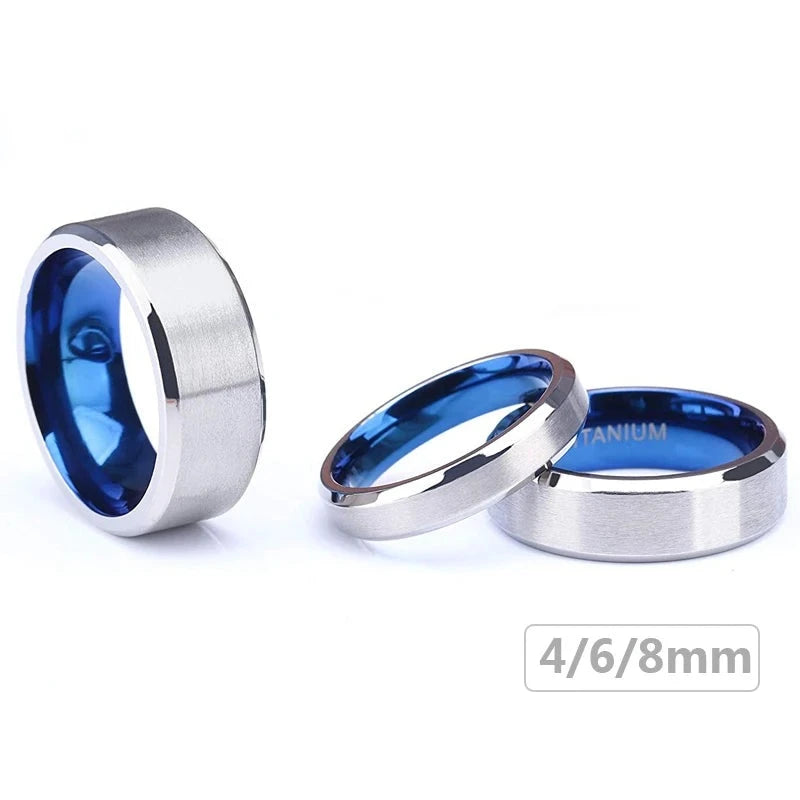 Titanium ring, Men&