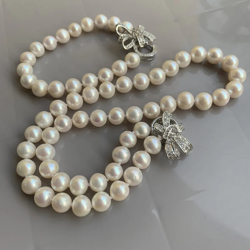 2021 Freshwater Pearl Choker Bracelet Set.