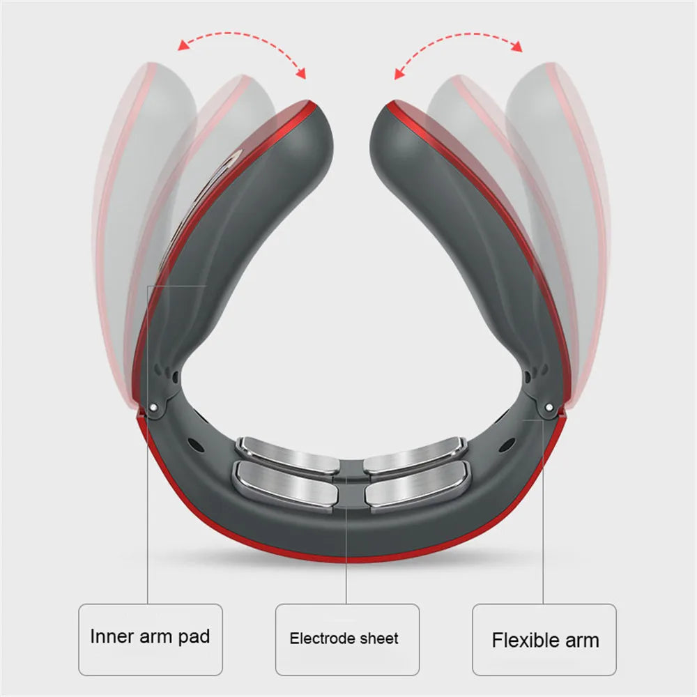 Smart Electric Neck and Shoulder Pulse Massager.