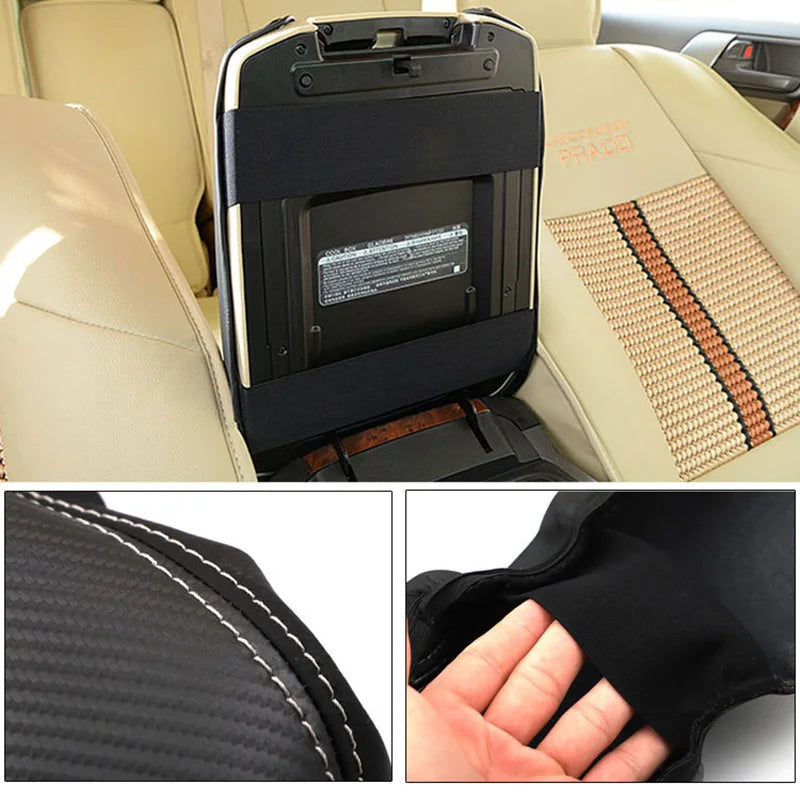 Soft Genuine Leather Car Armrest Box Cover Interior Accessories for Toyota Land Cruiser Prado 150 2010 - 2020 Products