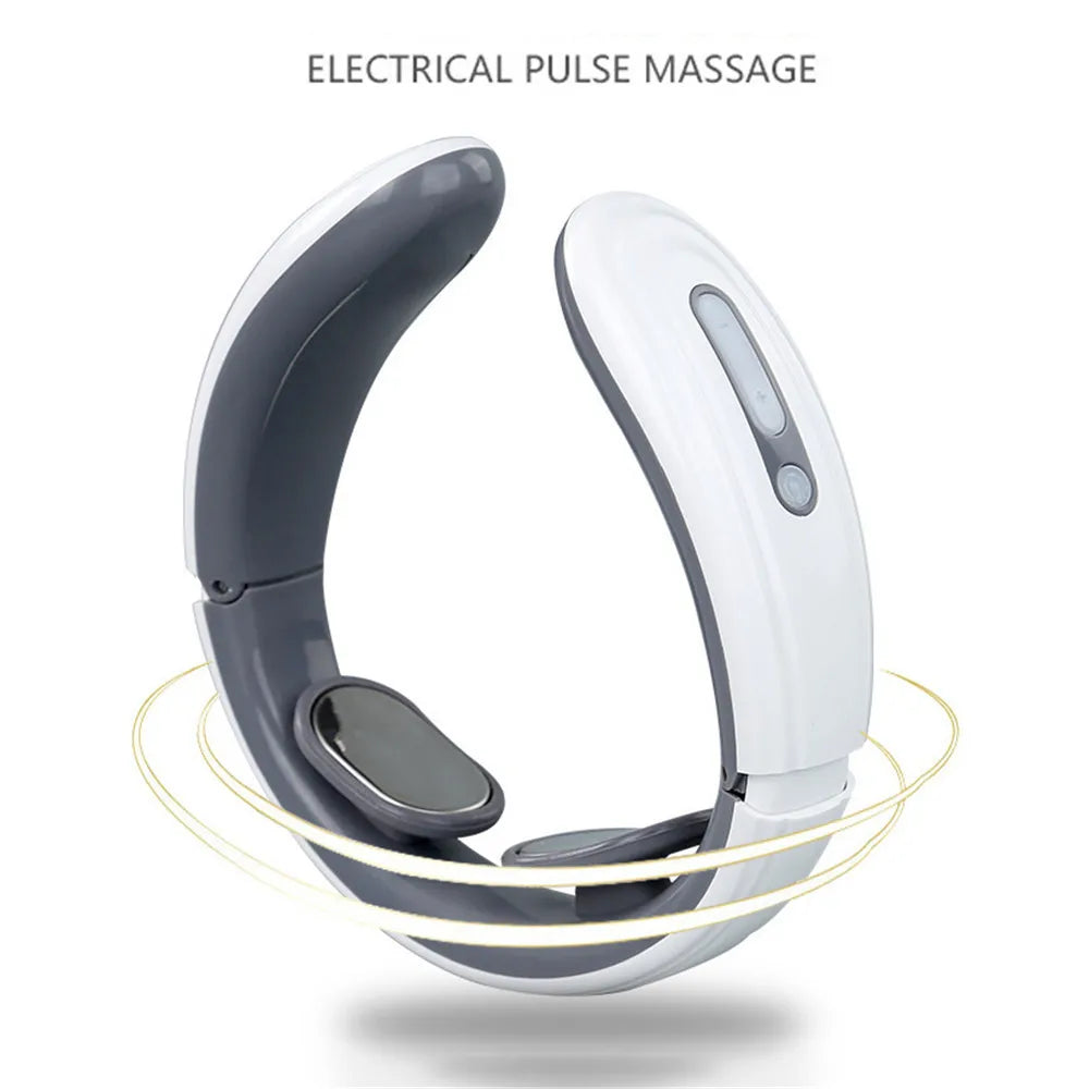 Electric Neck Massager EMS Pulse Infrared.