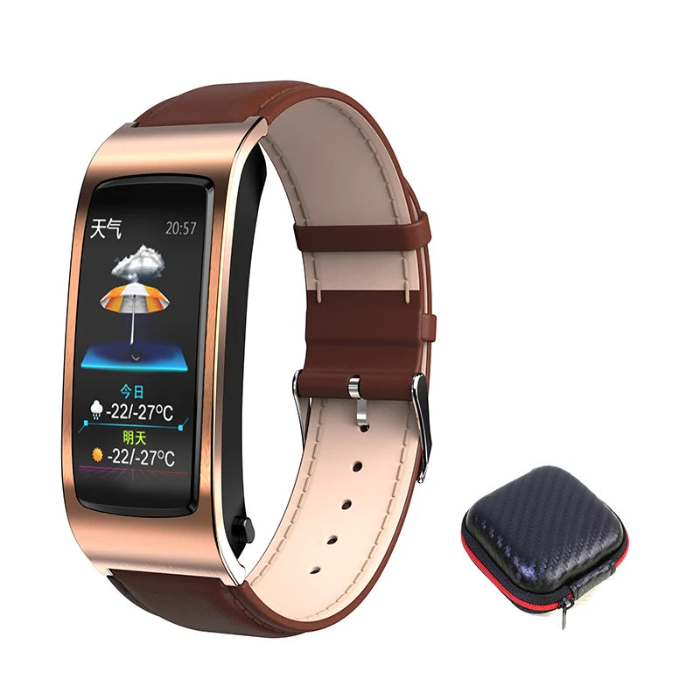 Bluetooth earphone smart watch with Bracelet.