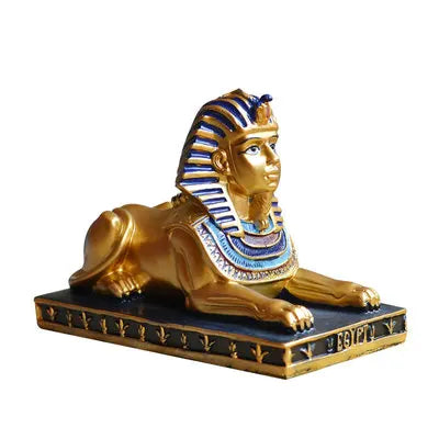 Sphinx car decoration, Egyptian souvenir sphinx sculpture