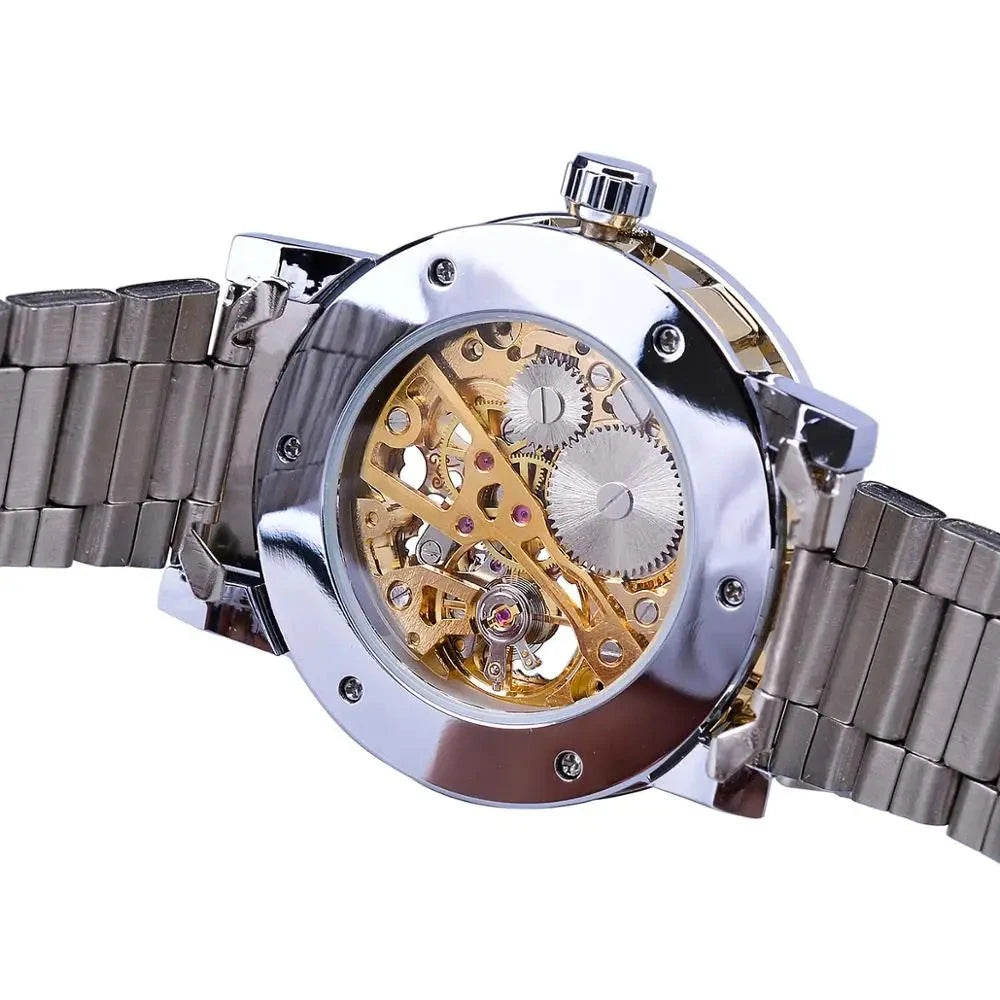 Fashion Diamond Luminous Gear Movement Royal.