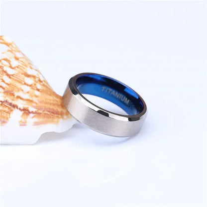 Titanium ring, Men&