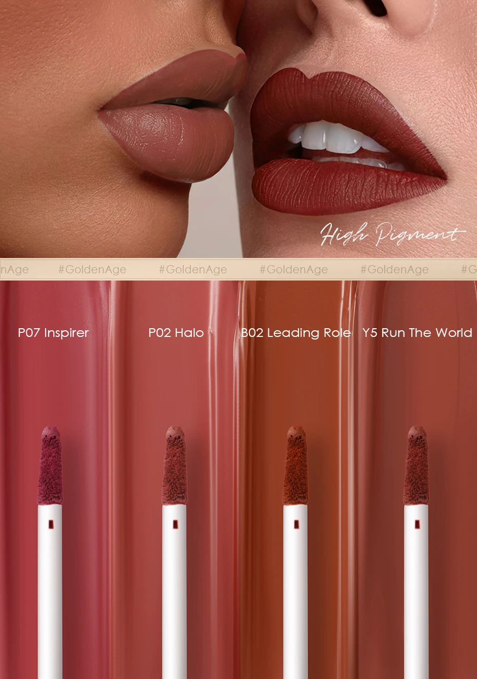 20 Colors Velvet Matte Liquid Lipstick Waterproof.