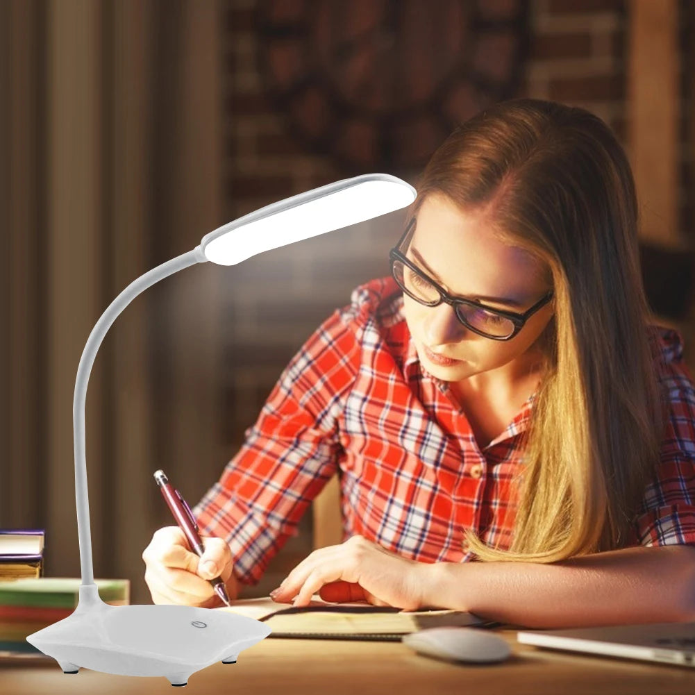 USB Reading Table Lamp LED Stand Desk Lamps.