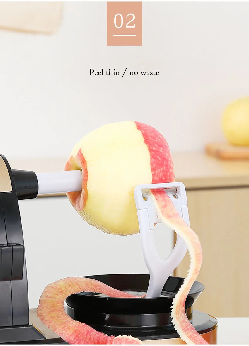 Apple Peeler Multi-functional Fruit Peeling Machine Automatic Peelers Pear Peeling Zesters Vegetable Potato Cutter Slicer