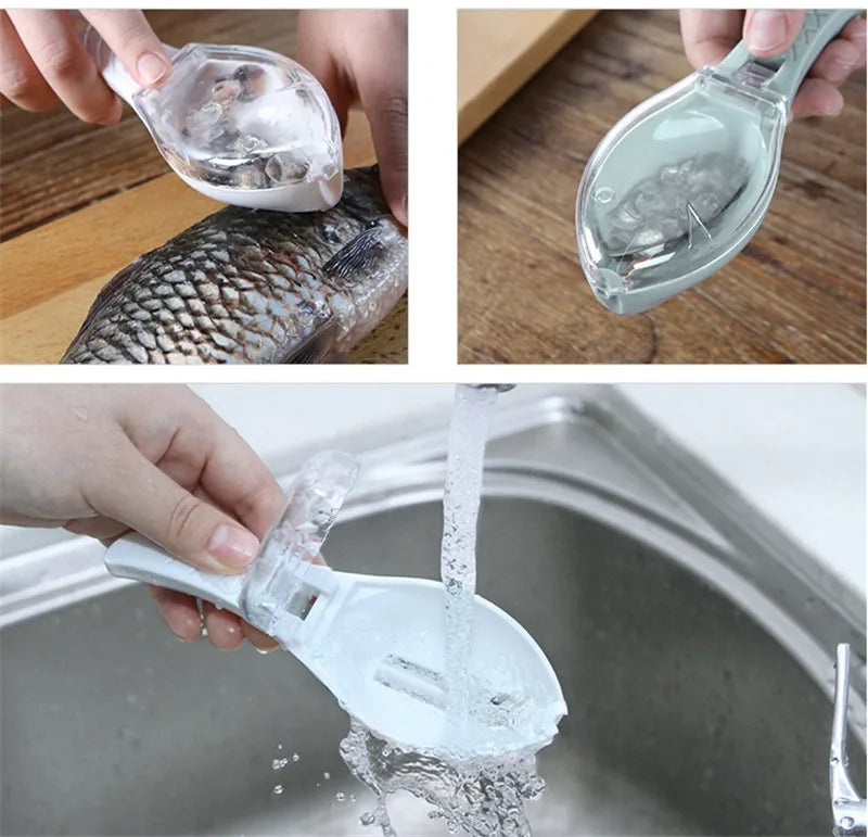 Fish Scales Grater Scraper Cleaning Tool!