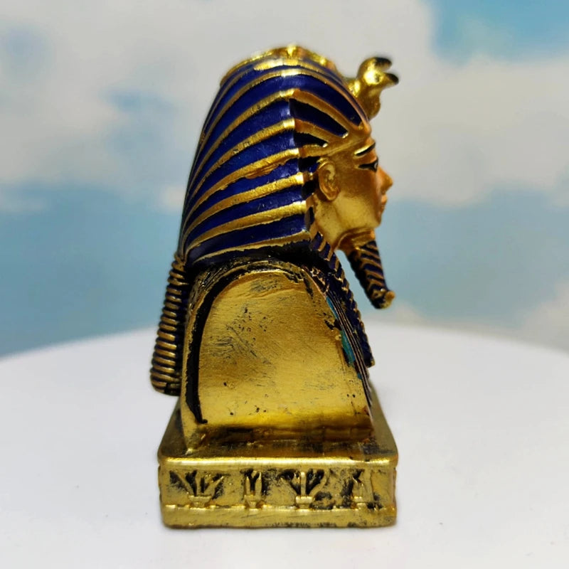 Vintage Egyptian Ancient Cleopatra Pharaoh Coffin