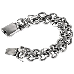 Pure Silver Men's Bracelet  Personality Creative