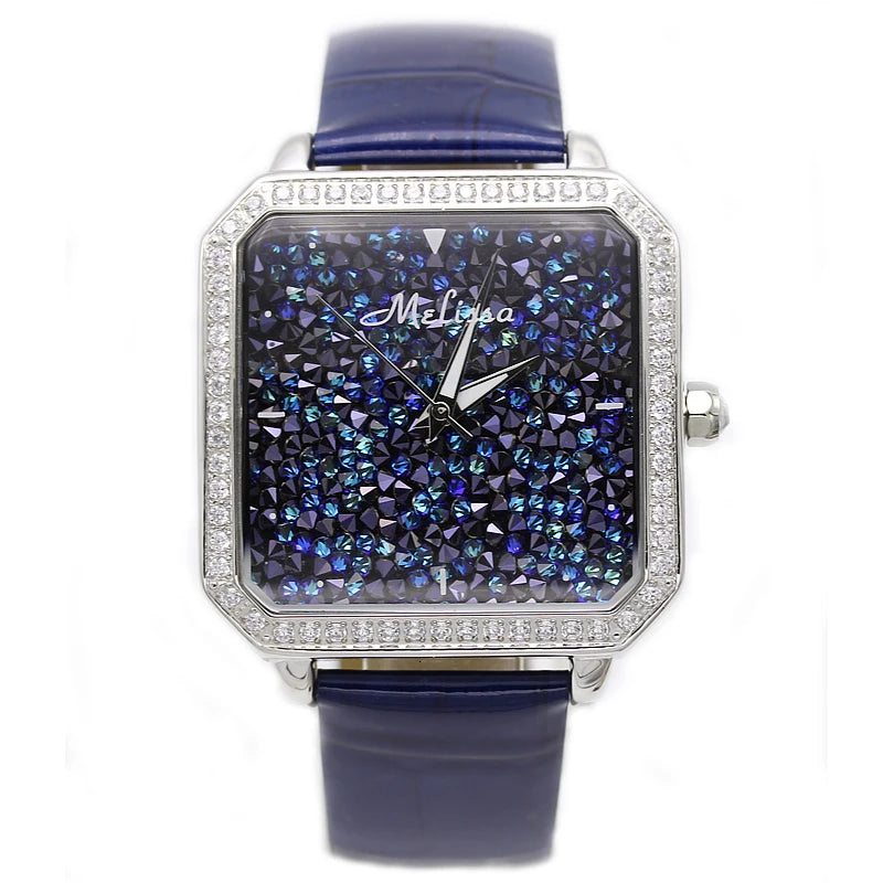 Alba Austria Crystal Luxury Women's Watch.