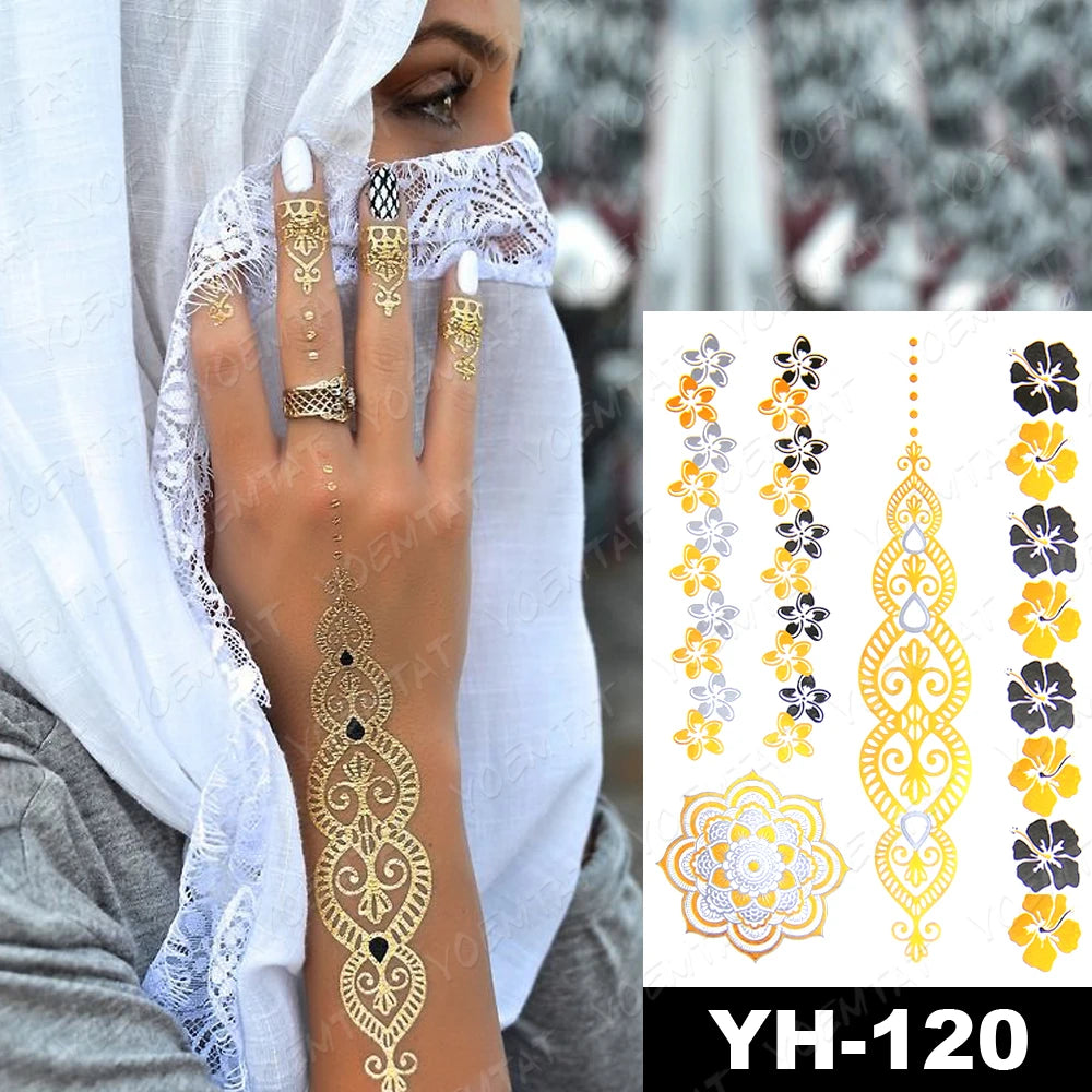 Waterproof Temporary Tattoo Sticker Egypt Goddess