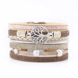 Leather Bracelets for Women Fashion Couple