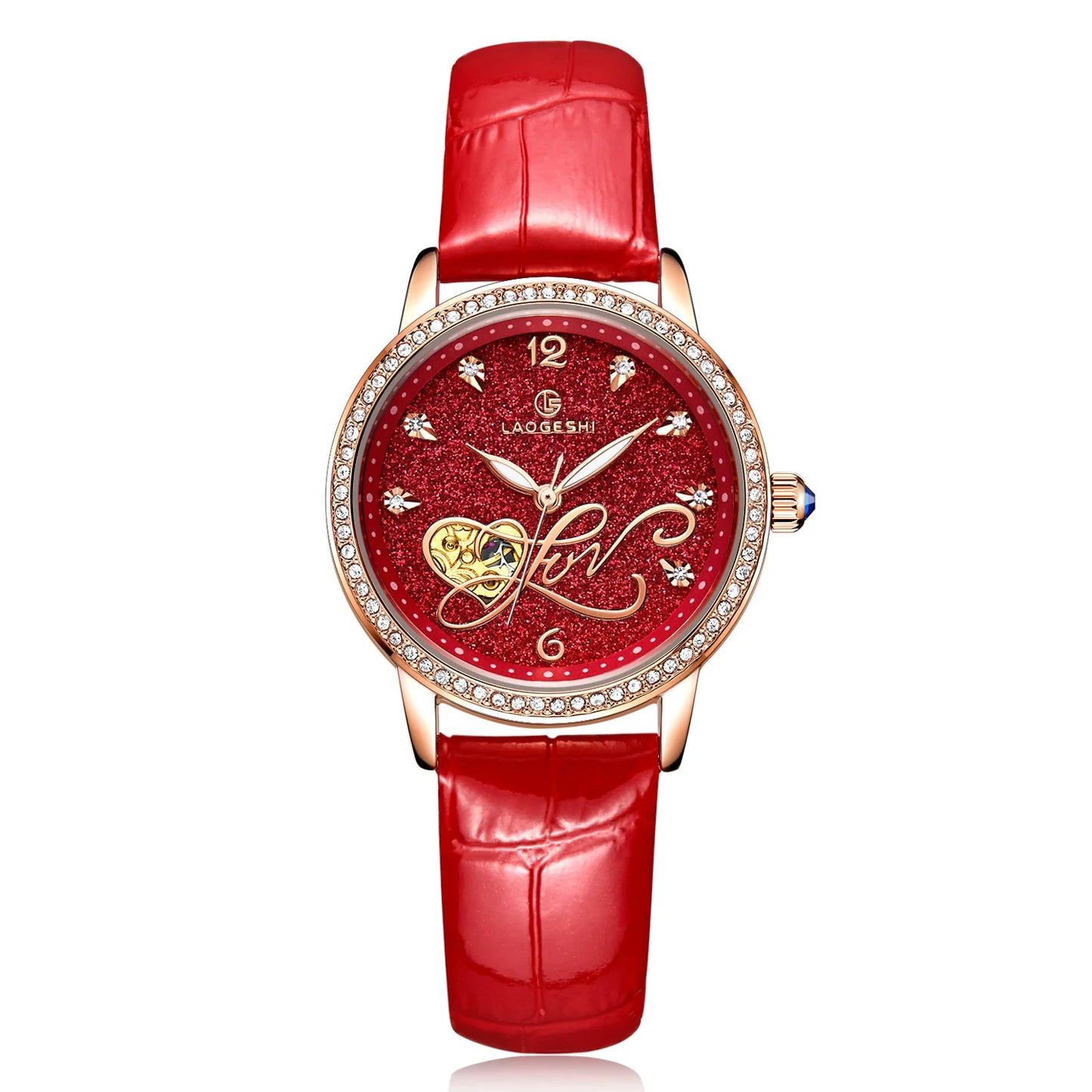 Star Crystal Diamond Female Clock Top Brand Luxury Fashion Waterproof Lady Watch Women's Mechanical Watches