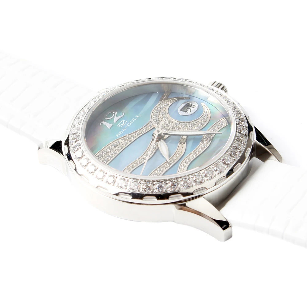 Seagull Bezel Mother of Pearl Dial