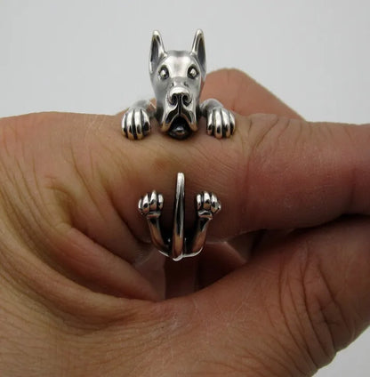 Ring free size Dog adjustable Handmade